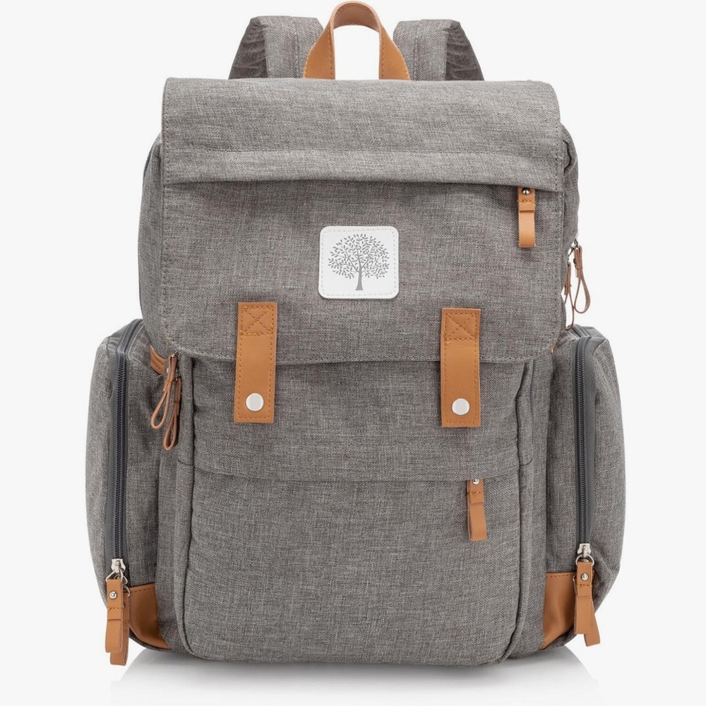 Parker Baby Birch Diaper Bag in Grey